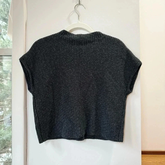 NWT Free People Freya Set FP Beach Sweater Top & Pants Black Charcoal Size XS - Picture 9 of 15